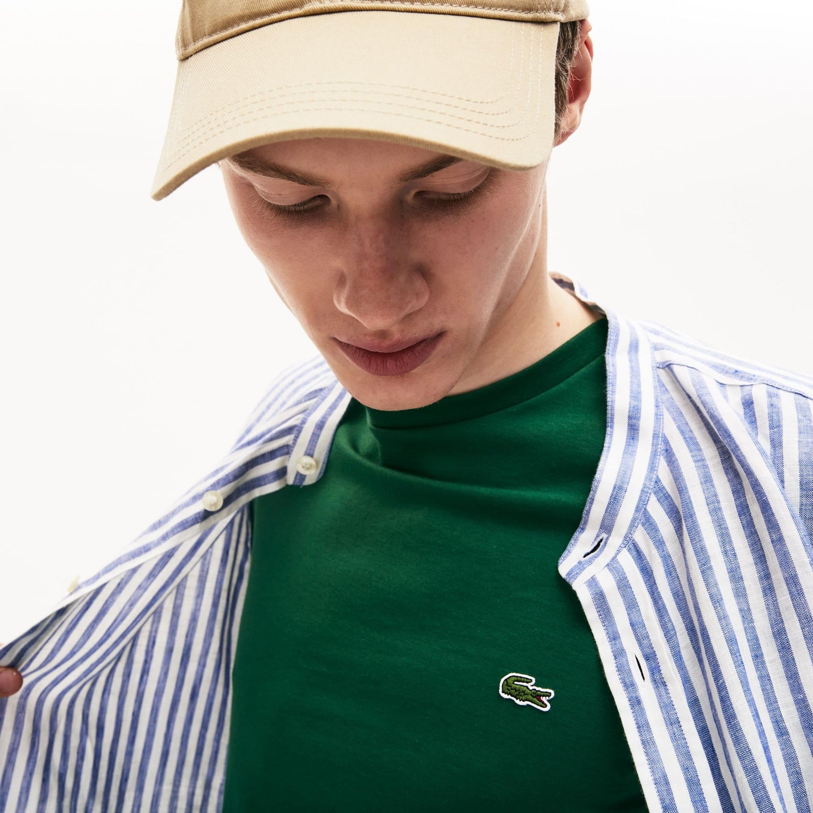 Lacoste Mens Classic TH6709 T-Shirts