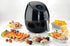 Kenwood digital air fryer xl 4.0l 1.8kg 1500w with rapid hot air circulation for frying, grilling, broiling, roasting, baking and toasting hfp31.000bk black (international warranty) - Safqqa Egypt