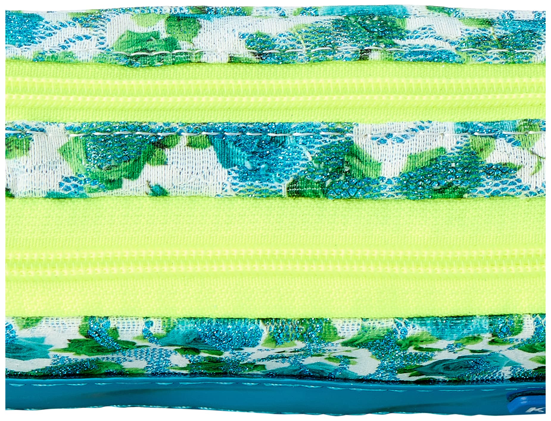 Floral Pattern Pencil Case with 2 Zippers – Safqqa Egypt