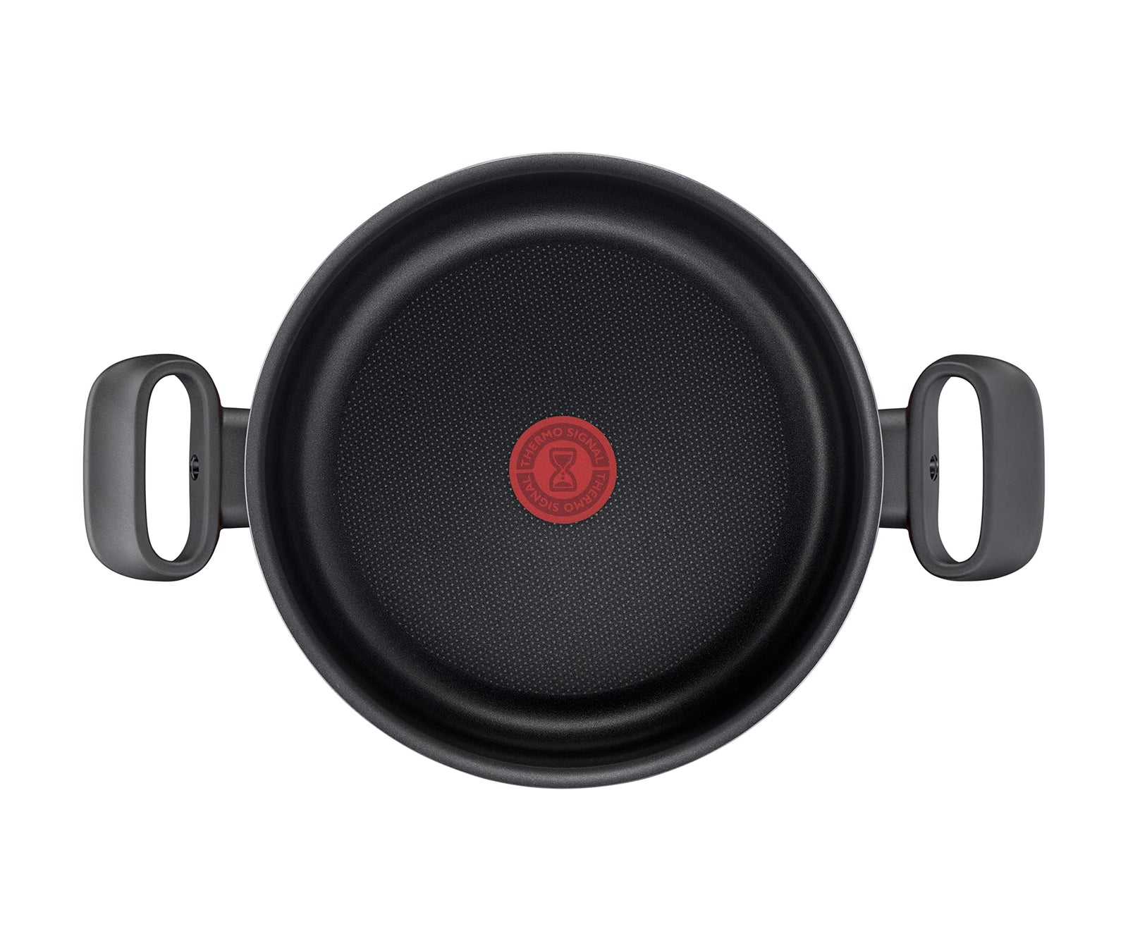 طقم قدور تفال تمبو، 5 قطع، مقاسات (18-20-24-26-28) سم، باللون الأحمر - 220089958 (خدش بسيط)