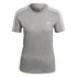 Adidas Women's 3-Stripes T-Shirt (Short Sleeve) - Medium Grey Heather, Model GL0785