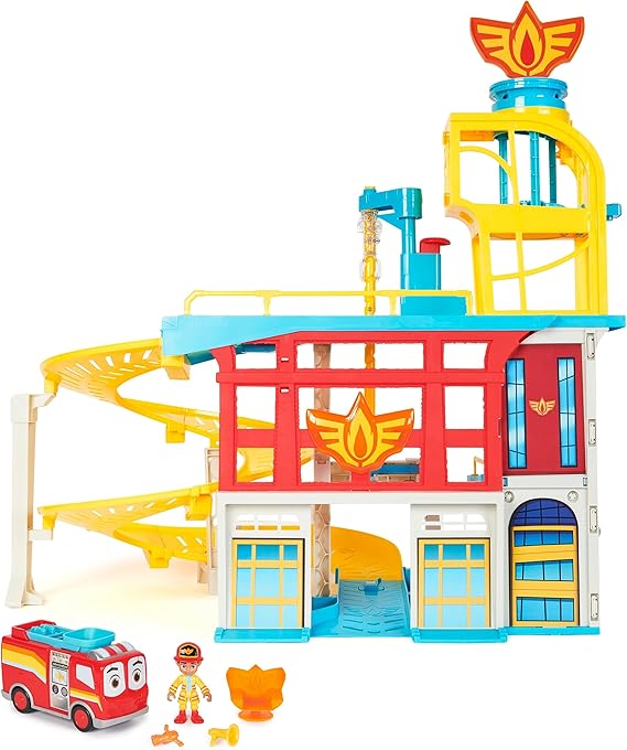 Disney Junior Firebuds HQ Playset | Fun & Exciting Kids Adventure Toy