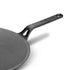 Prestige Cast Iron Curved Tawa 26 cm | Induction Base Tawa Pan for Roti/Chapati/Dosa with Stick Handle | Pre-Seasoned Cookware | PR48884