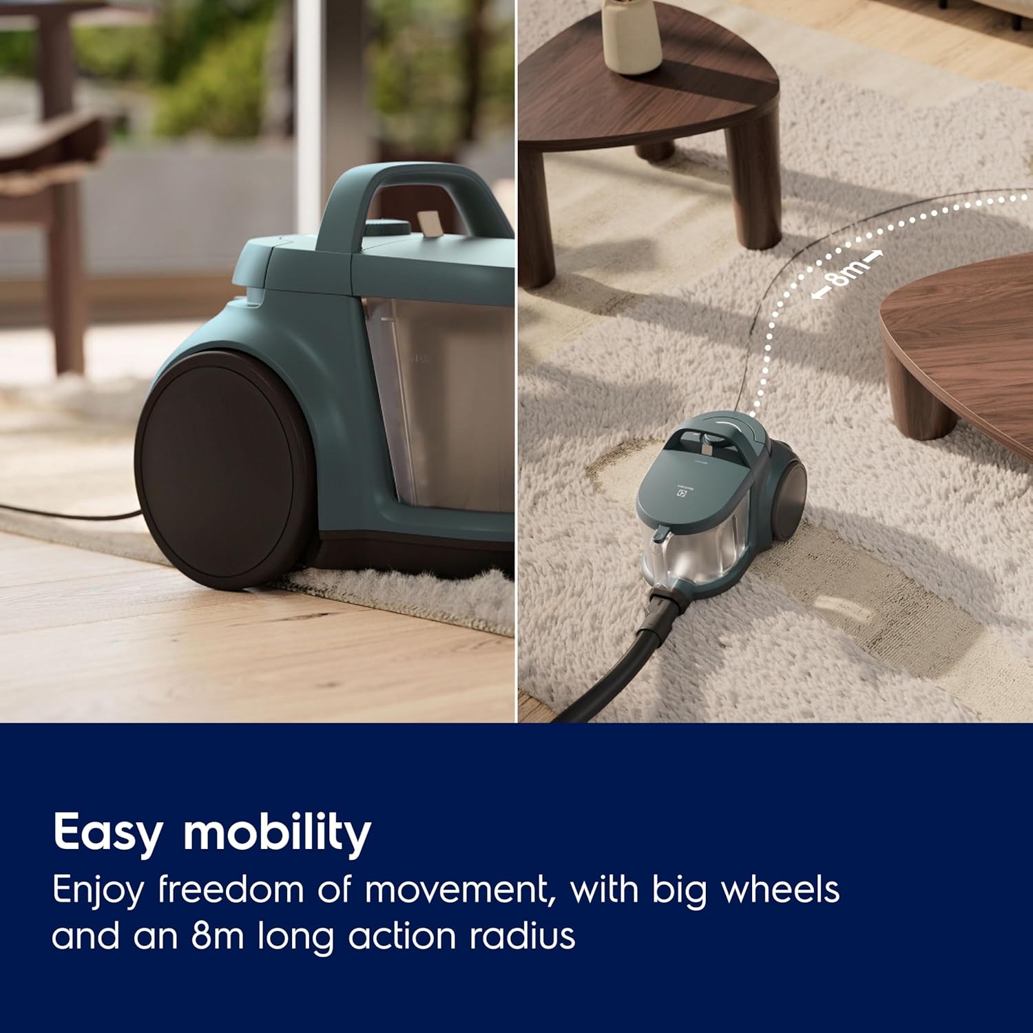 Electrolux Bagless Vacuum Cleaner 2000W 1.8L Multi Color EC412DB