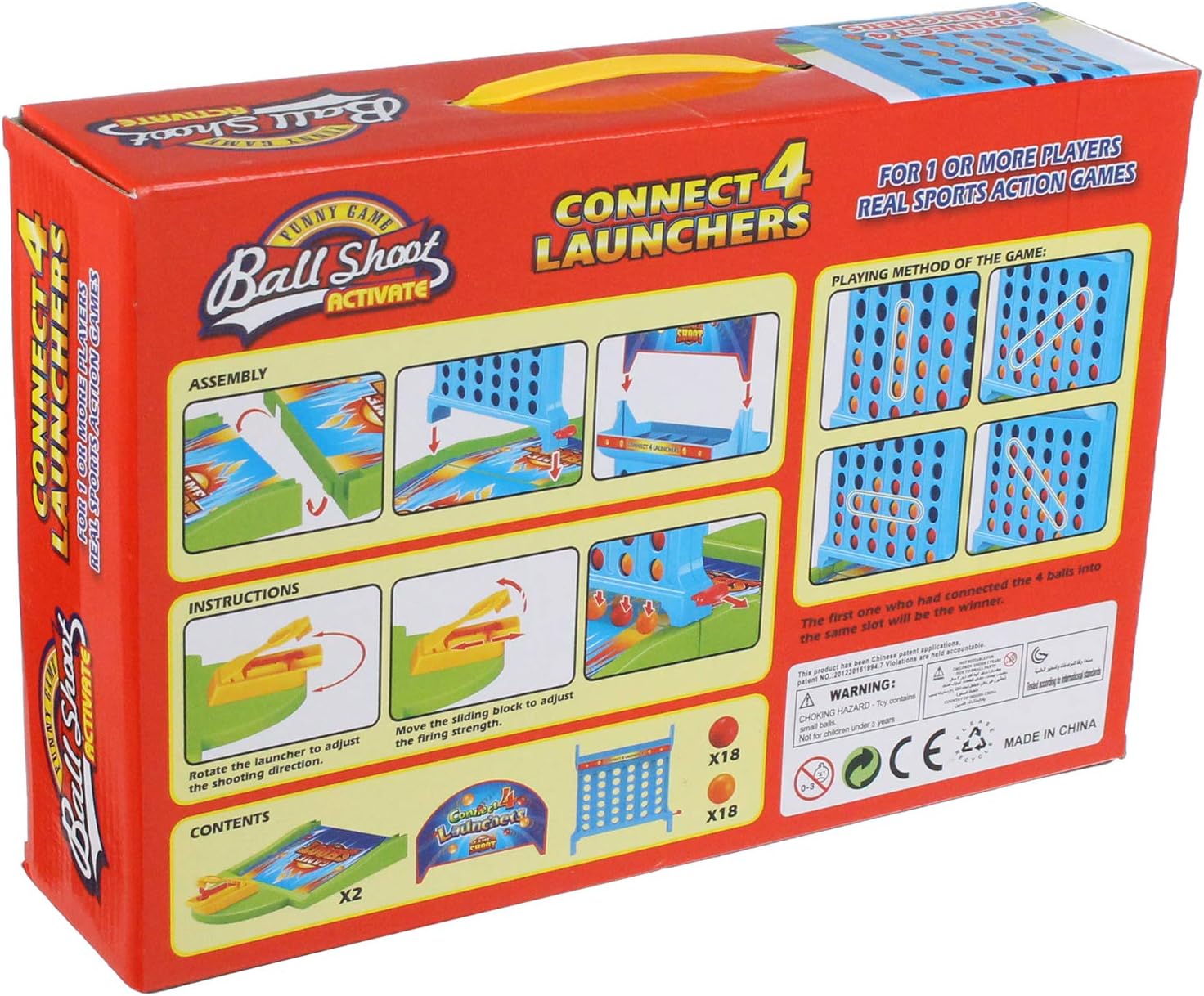 Di Hong 87788 Ball Shoot Connect Four Launchers