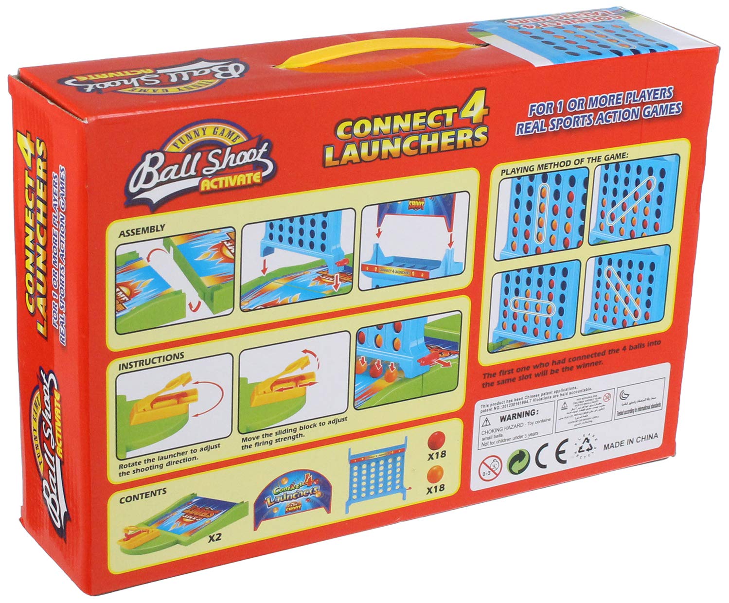 Di Hong 87788 Ball Shoot Connect Four Launchers