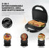 Nikai 3-in-1 Sandwich Maker 750W Non-Stick Plates NGT323D