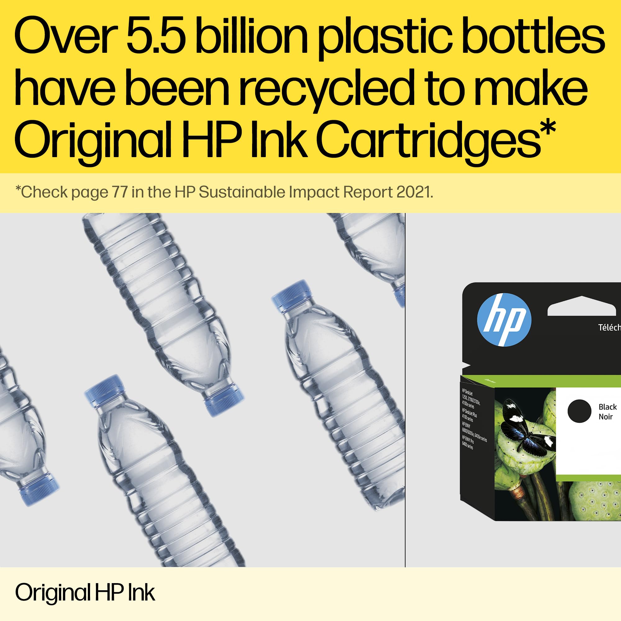 HP ink cartridge For Printers  , Black – Safqqa Egypt