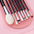 Jessup 25pcs Professional Makeup Brush Set Black Silver