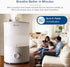 LEVOIT Cool Mist Humidifier 3L White with Night Light