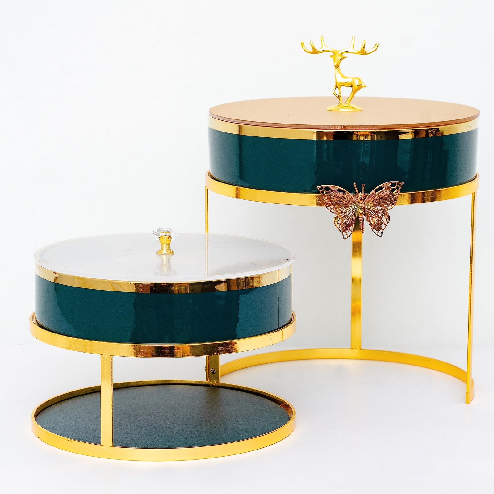 LA MAYA Carrier Serving Tray Porcelain   2 layers with lid