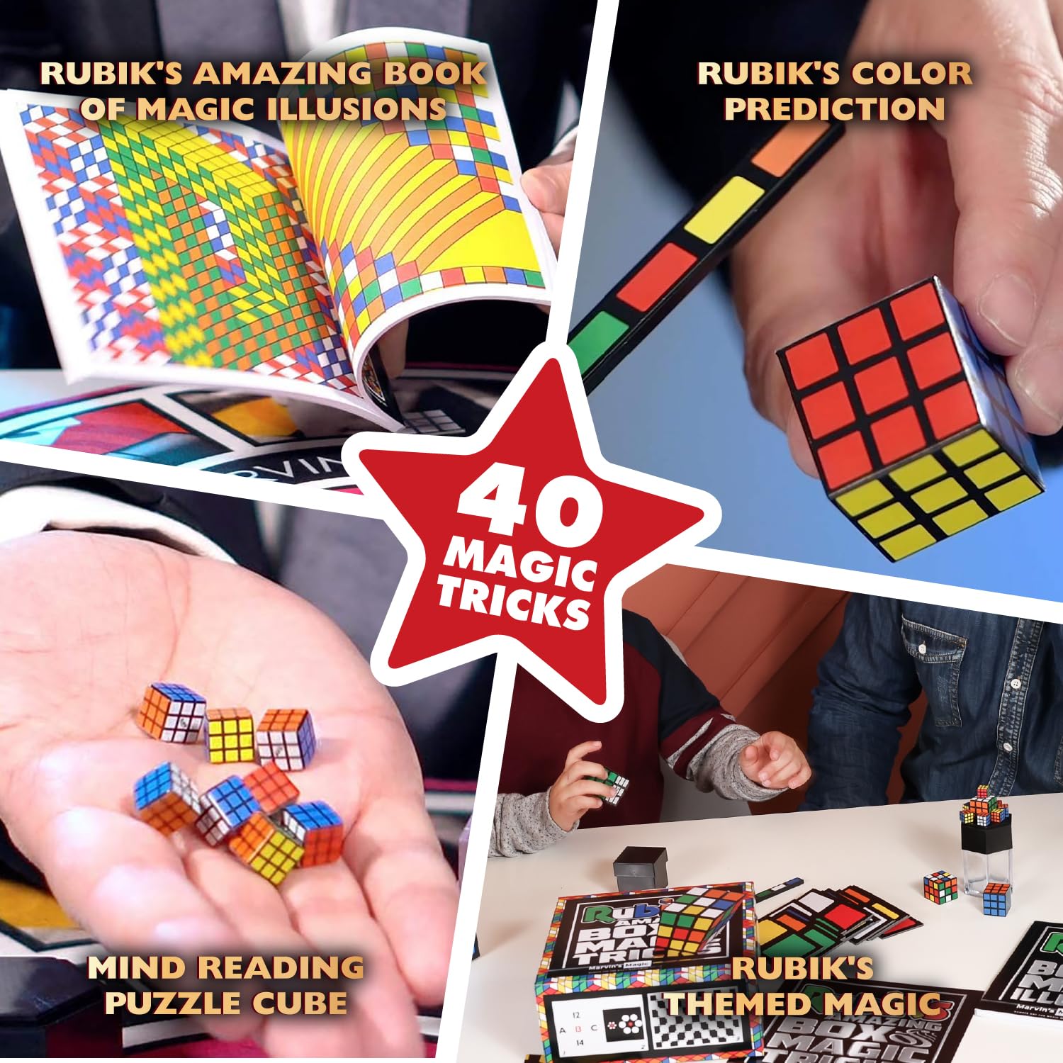 Marvin’s Magic – Rubik’s Amazing Box of Magic Illusions | Kids Magic Set