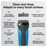 Braun Series 3 310s Wet & Dry Shaver with 3 Flexible Blades - Black/Blue Visit the Braun Store