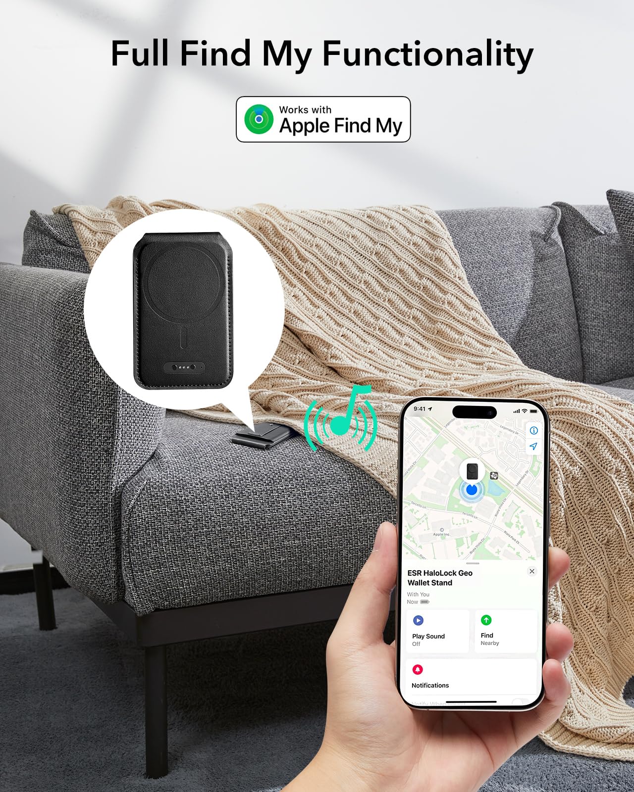 محفظة ESR لهواتف آيفون هي إكسسوار عملي ومتعدد الاستخدامات يجمع بين الحماية والراحة. متوافقة مع سلسلة iPhone 15/14/13/12، وتتميز بحامل قابل للتعديل للمشاهدة بدون استخدام اليدين