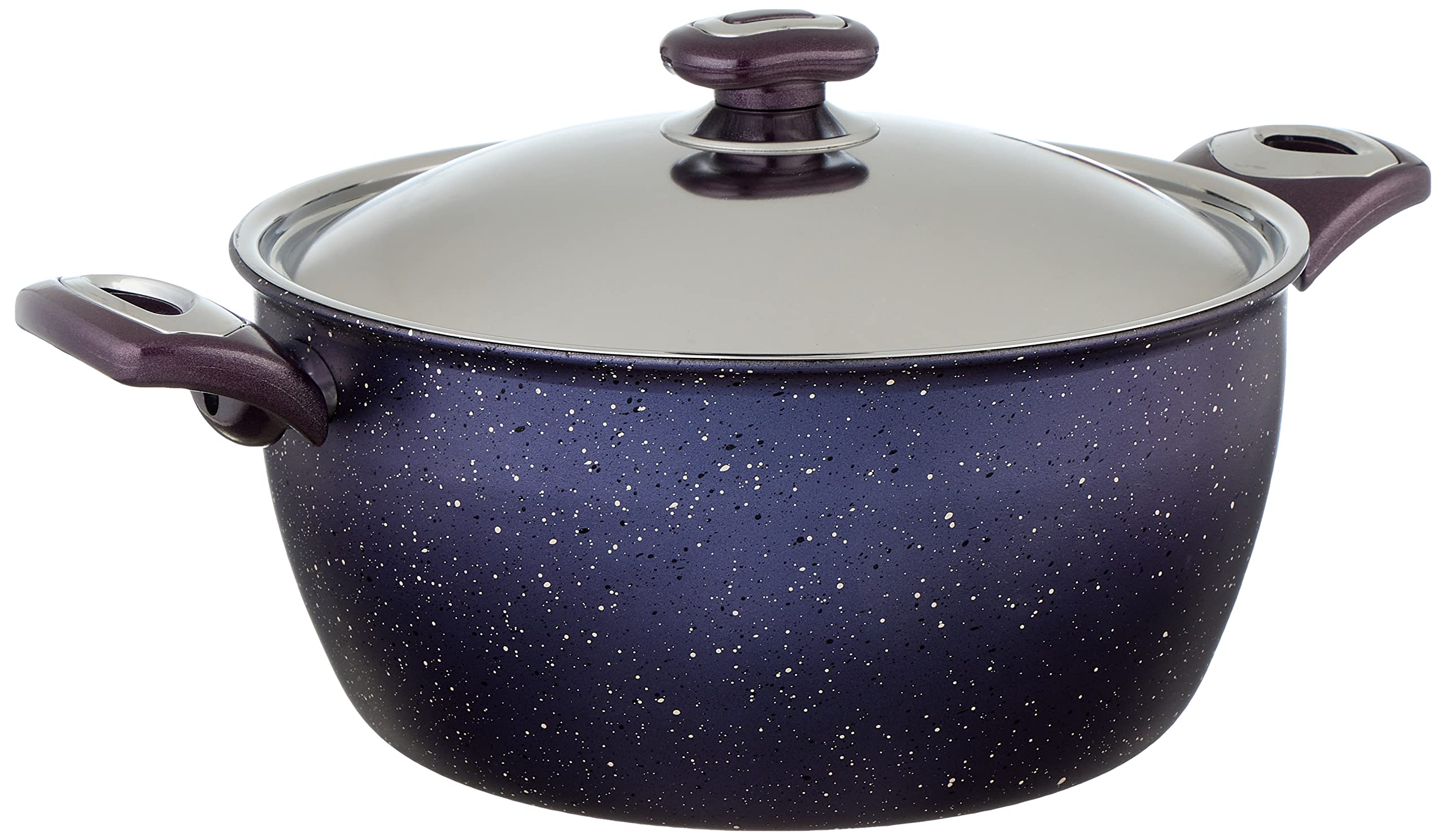 El Maleka Granite Pot Prevents food from sticking and makes cleaning simple ,28cm