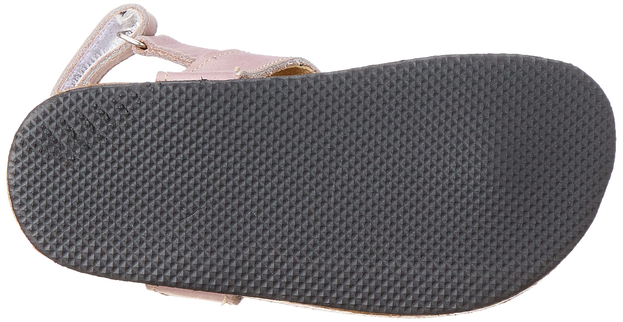 Bellino Flower Embellished Velcro Closure Back Strap Thong Sandals for Girls