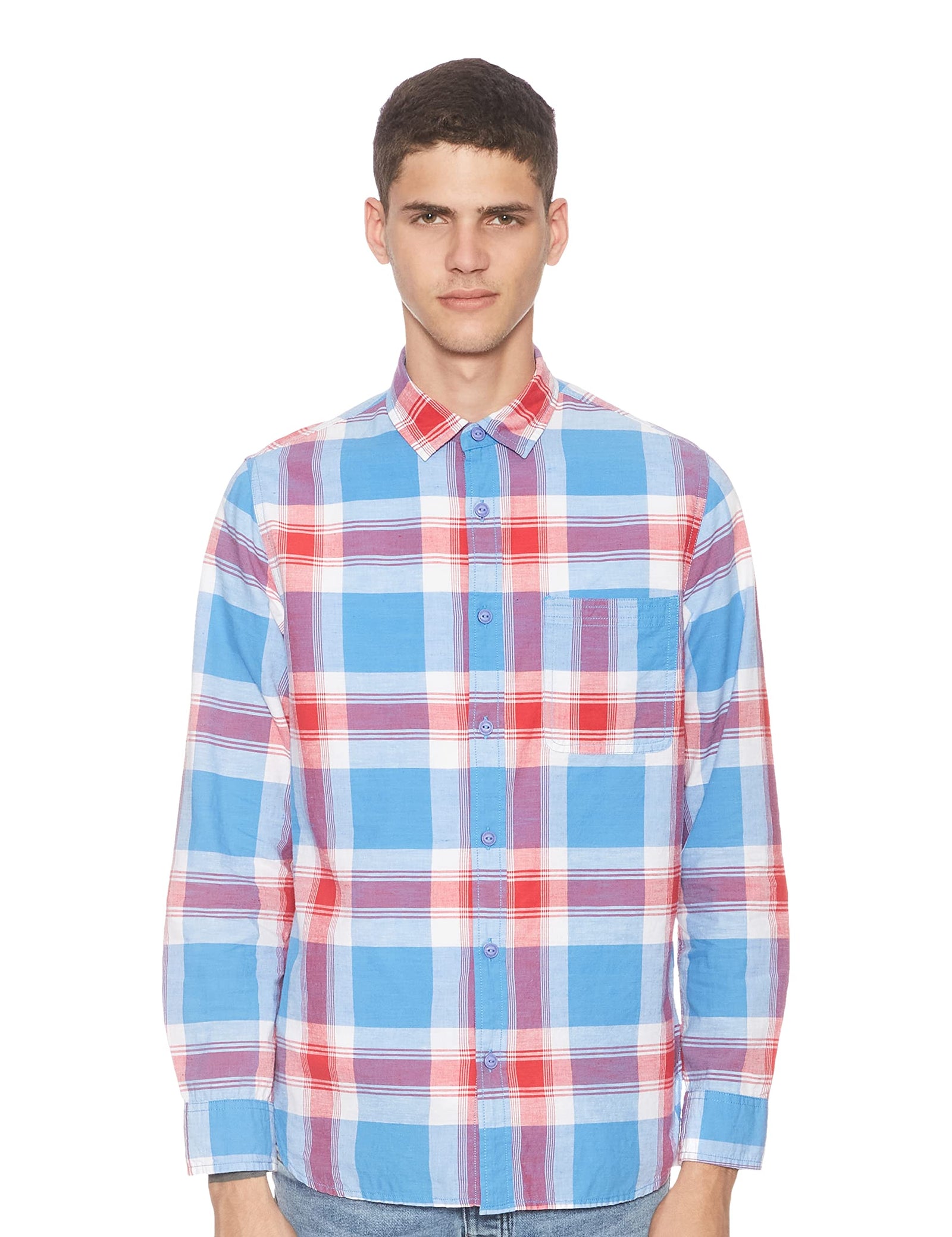 قميص بقصة عادية ونمط ميل من اس بي لي كوبر