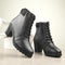 Burwood Women’s Lace-Up Zipper Boots - Safqqa
