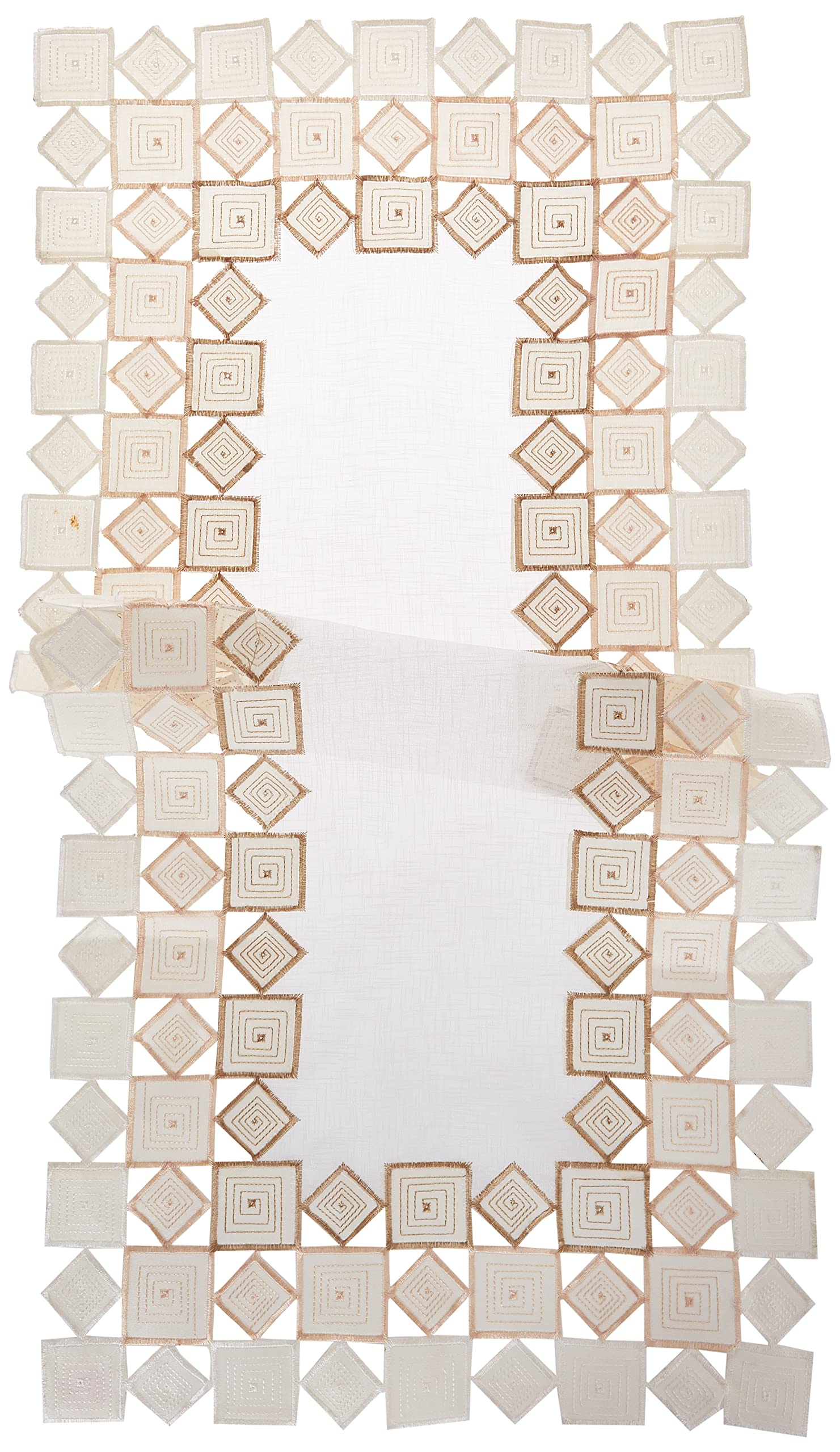 فايوليت لينين مفرش طاولة مزخرف مطرز من سيفيل، 14 × 34