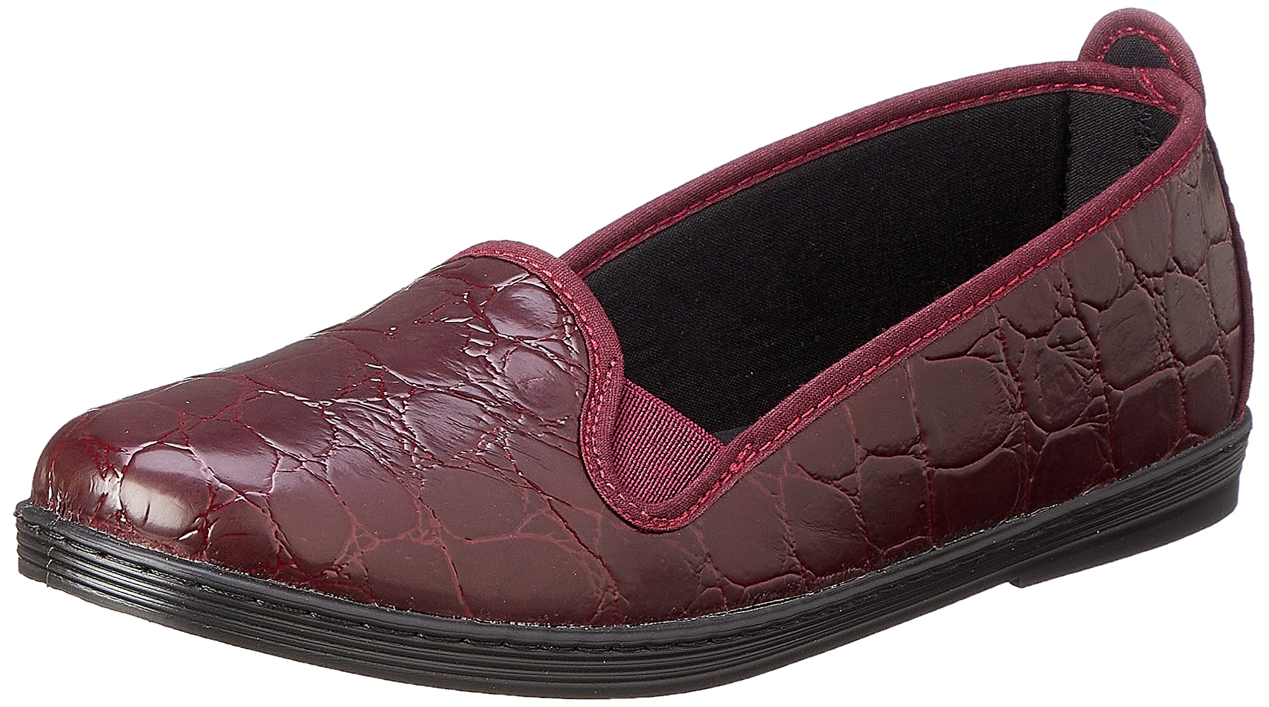 Flossy Shoes For womens,burgandy Lightweight and breathable for all-day comfort