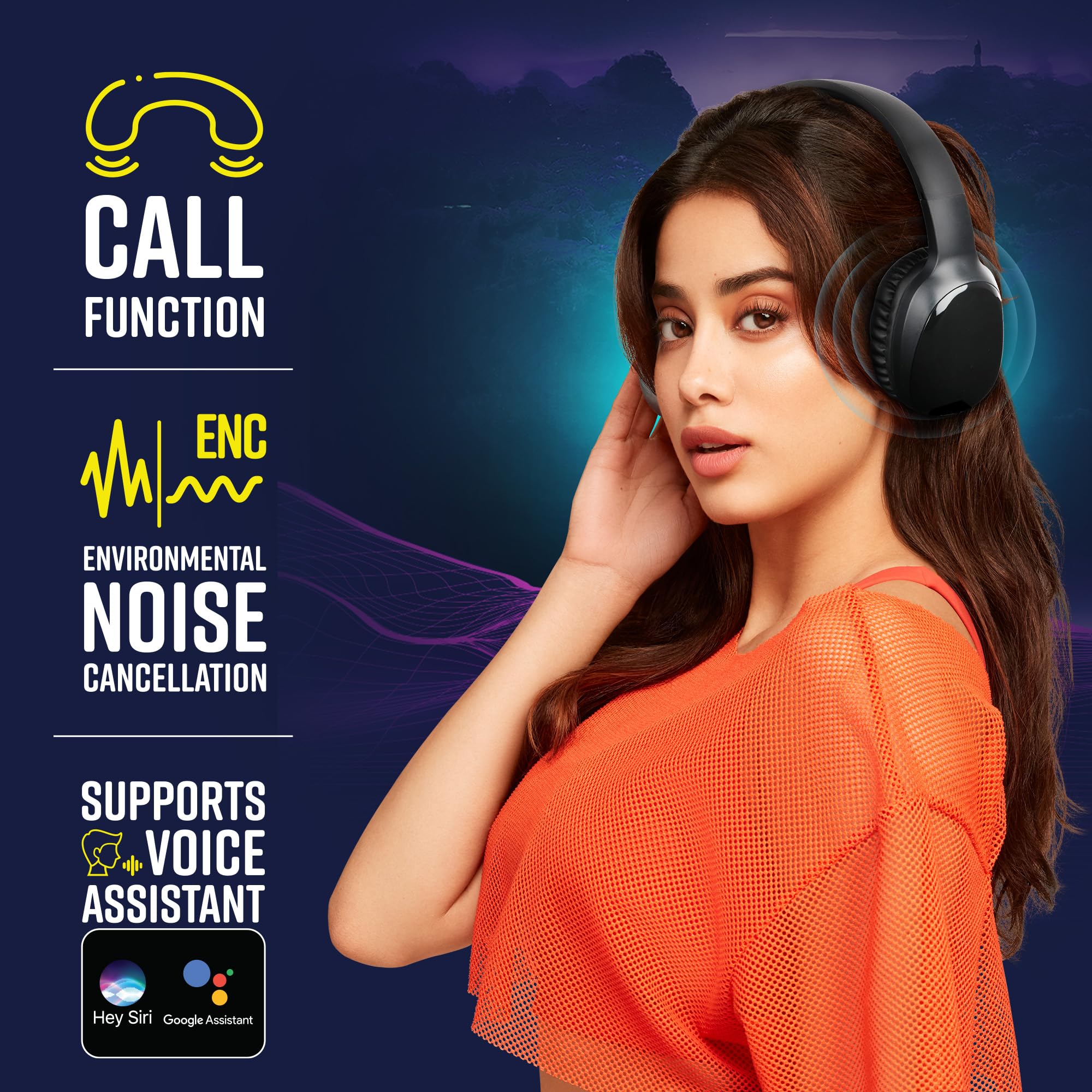 🇬🇧 Zebronics Zeb-Thunder PRO Wireless Headphones