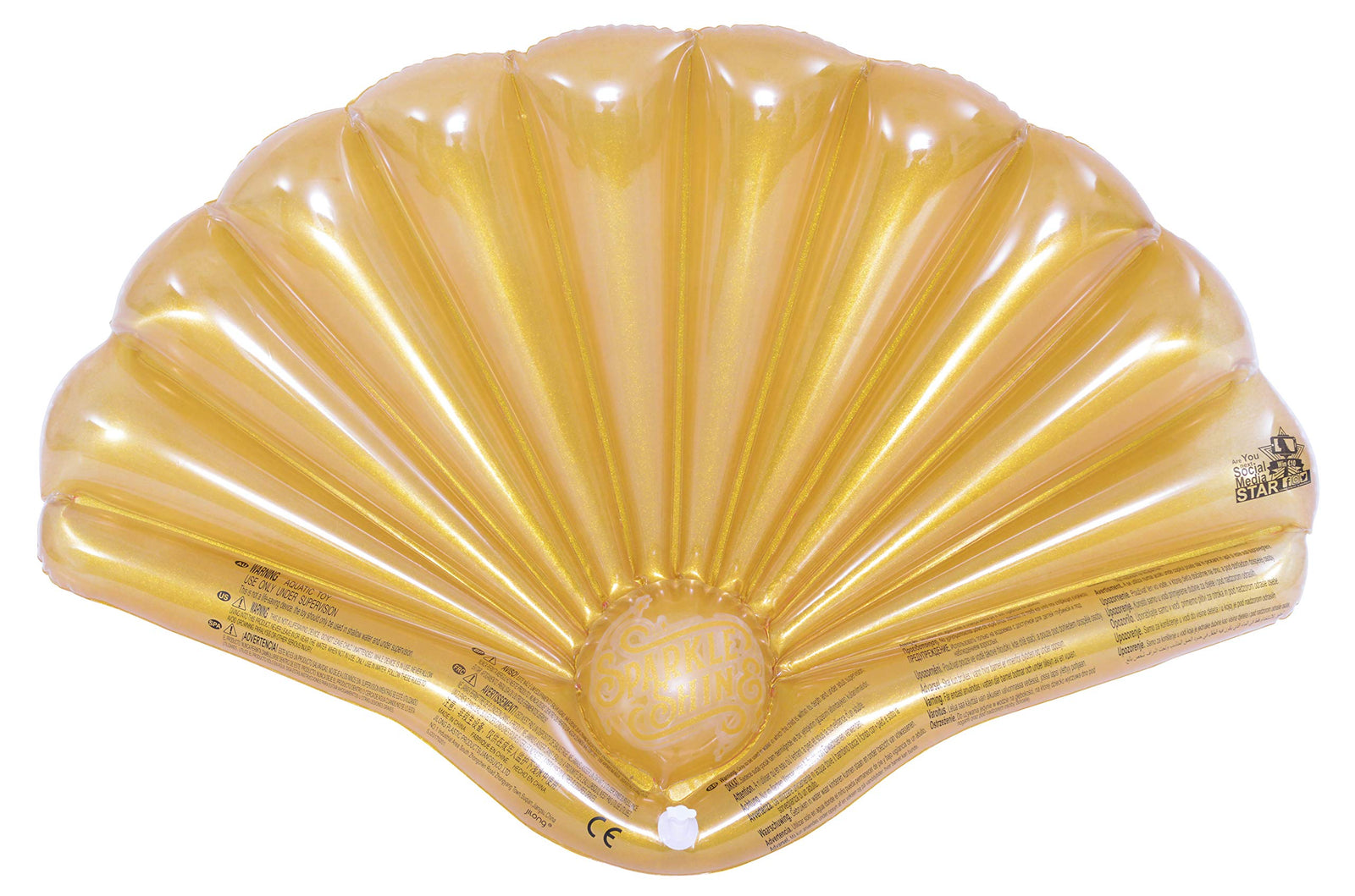 Jilong Inflatable Clam Island - 108cm*70cm - No:37410-Open Box