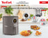 Tefal Ultra Fry Digital Air Fryer, 4.2 Liters, 8 Programs, Charcoal Grey - EY111B15