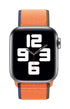 Apple Sport Band for Apple Watches, 40 mm - Orange and Black