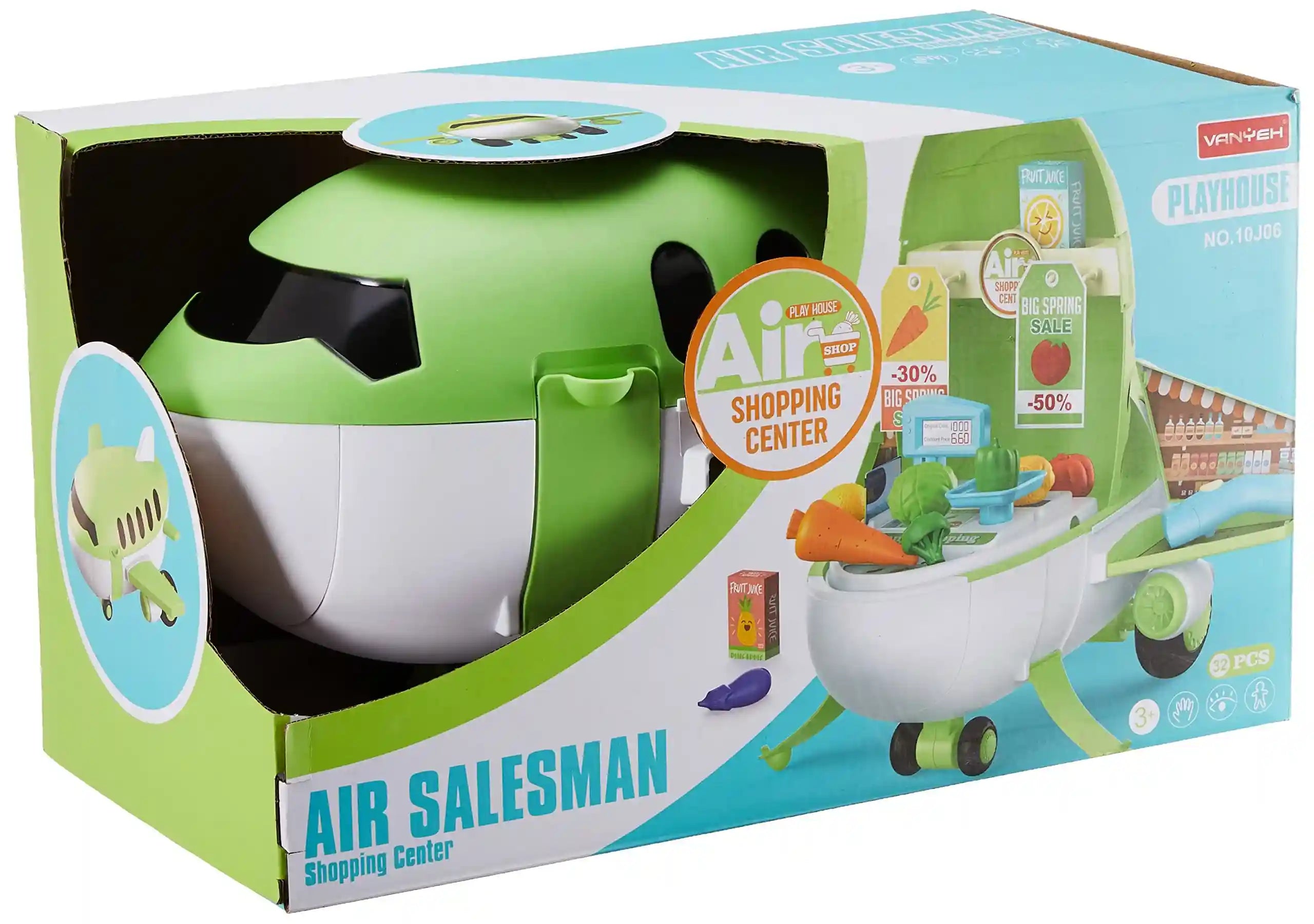 VANYEH air salesman choping center 32 pcs (supermarket theme)