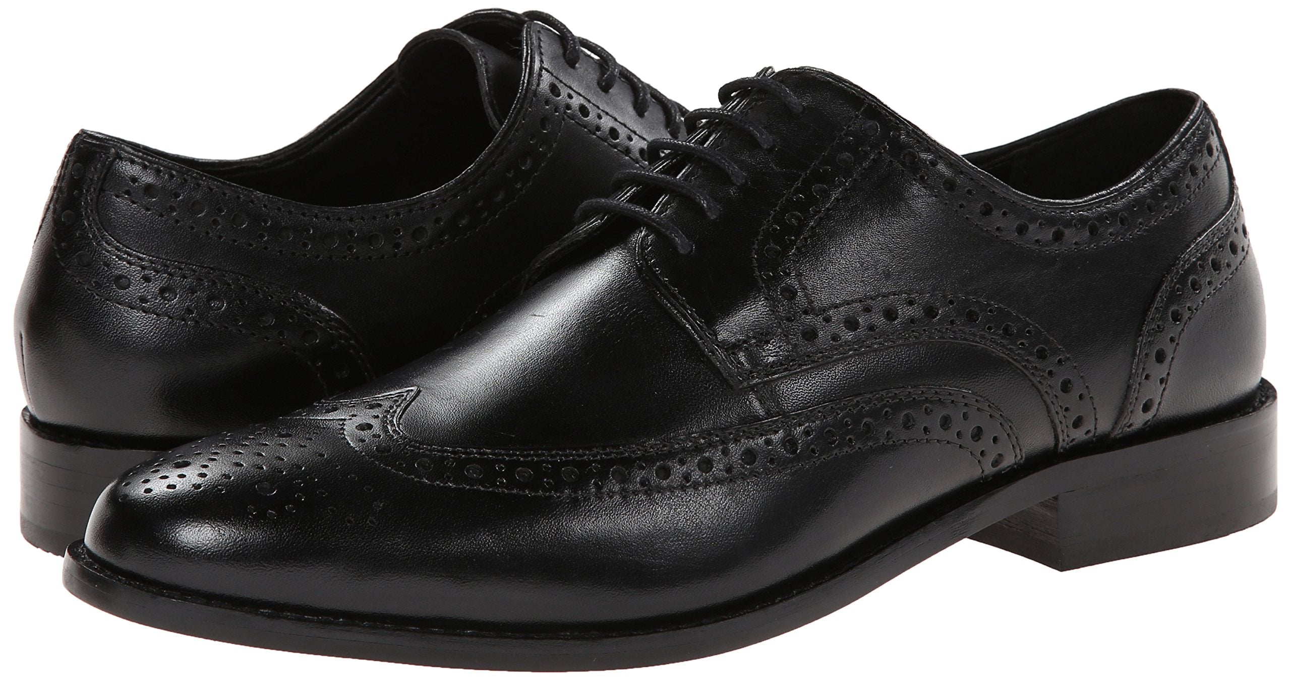 Nunn Bush Men’s Nelson Wing Tip Oxford – Dress Casual Lace-Up Shoes