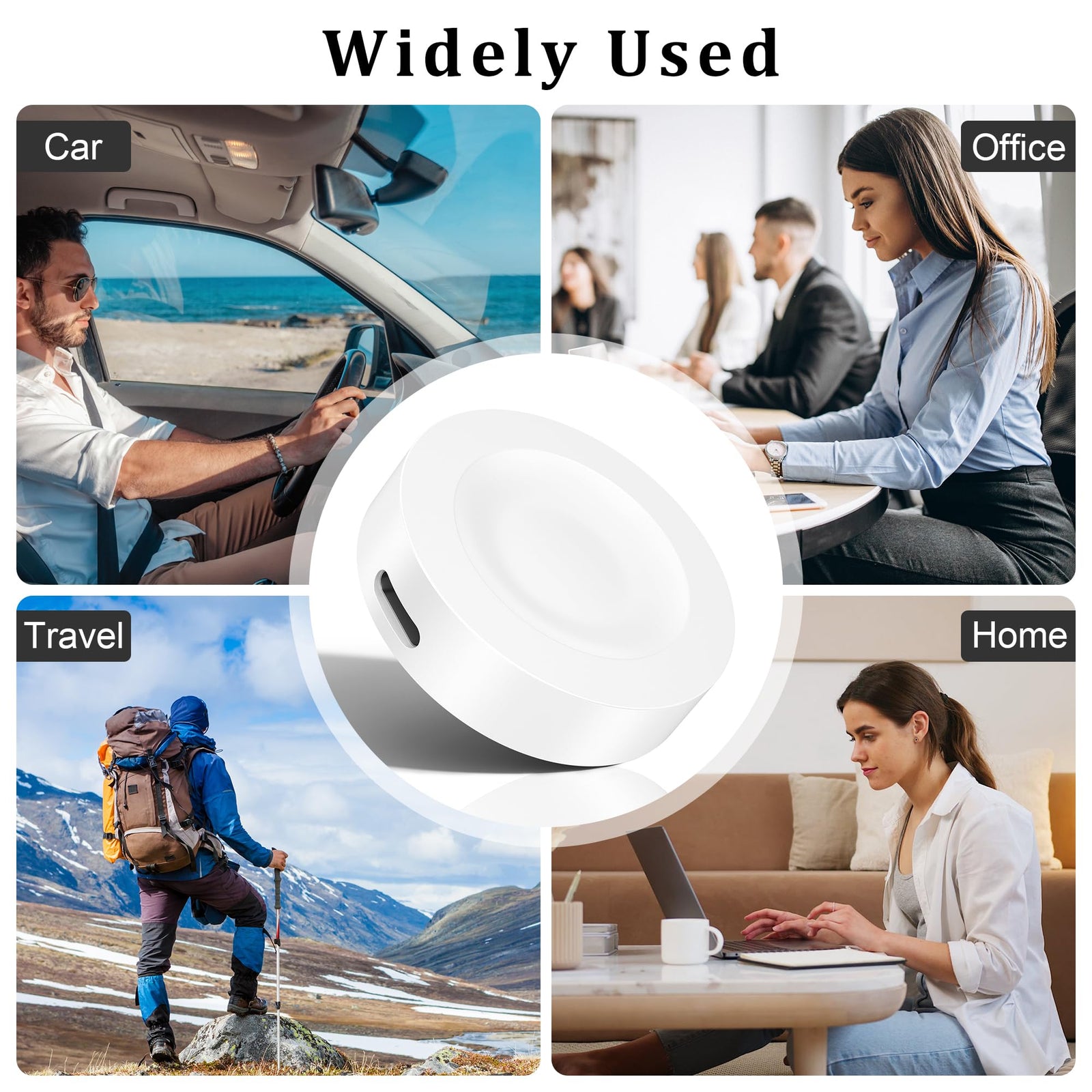 Tobfit Charging Cable Charger for Huawei Watch GT5/GT5 Pro/GT4/GT3/GT3 Pro/GT3 SE/GT2 Pro, USB C Portable Charging Station Charger for Huawei Watch 4/4 Pro/3/3 Pro/Ultimate/GT Runner (White)