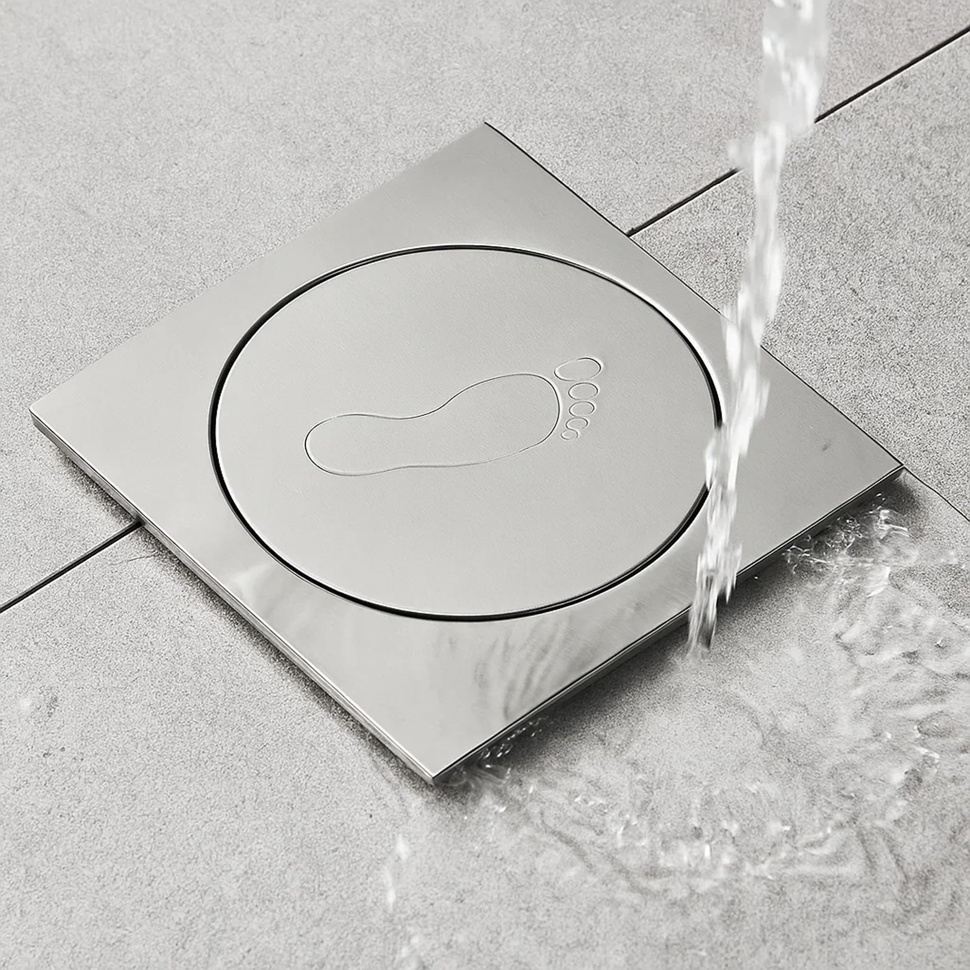 يعد مصرف أرضية الحمام سولفار المصنوع من الستانلس ستيل بقياس 150 مم موديل K18 خيارًا مثاليًا لتصريف المياه بكفاءة داخل الحمام. مصنوع من فولاذ مقاوم للصدأ عالي الجودة