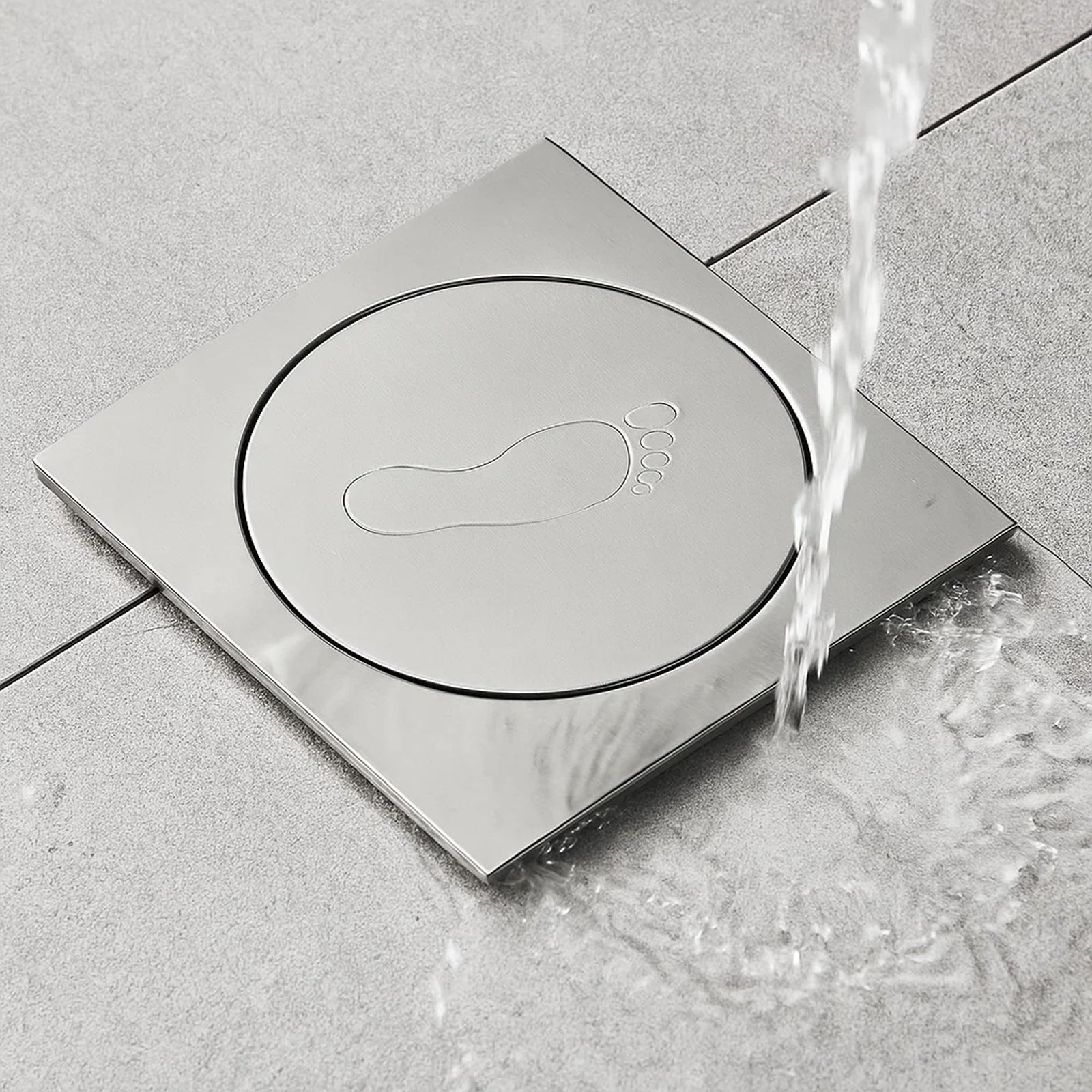 يعد مصرف أرضية الحمام سولفار المصنوع من الستانلس ستيل بقياس 150 مم موديل K18 خيارًا مثاليًا لتصريف المياه بكفاءة داخل الحمام. مصنوع من فولاذ مقاوم للصدأ عالي الجودة