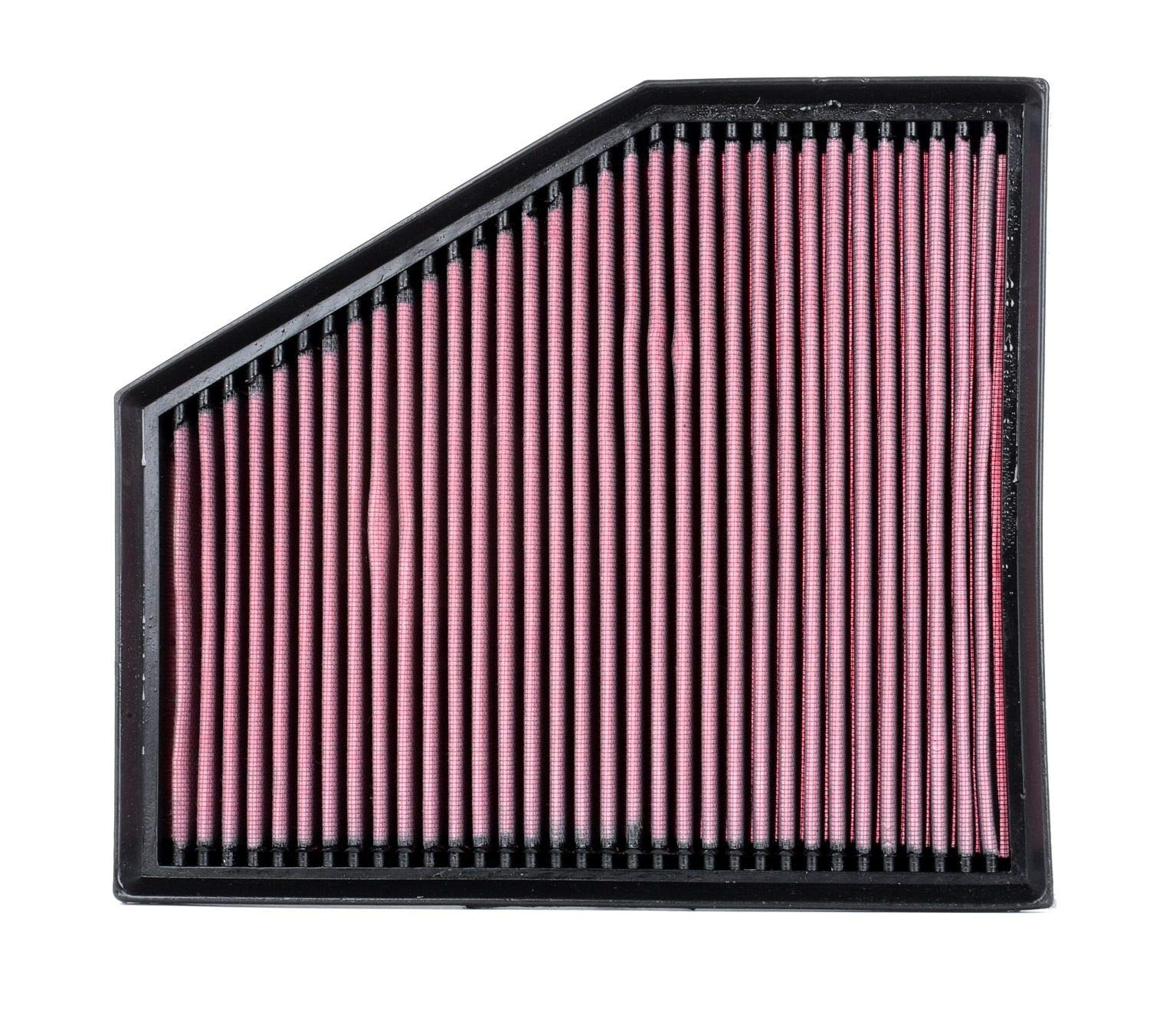 K&N Engine Air Filter: Increase Power & Acceleration, Washable, Premium, Replacement Car Air Filter: Compatible with 2004-2011 BMW (635d, 520d, 535d), 33-2943