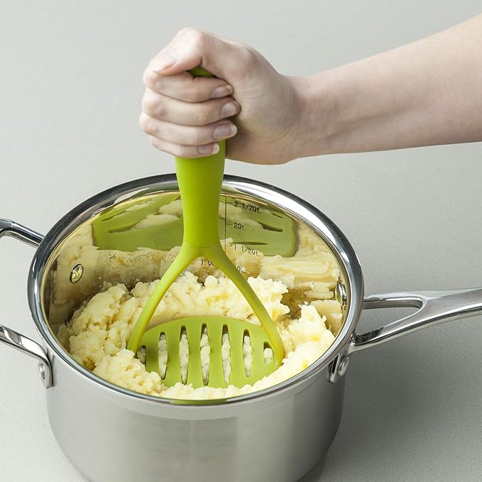 Zeal J165L Non-Stick Potato Masher Plastic Multicolor Kitchen Tool – Safqqa Egypt