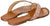 SWAY womens Model 0741 Flat Slipper - Safqqa Egypt