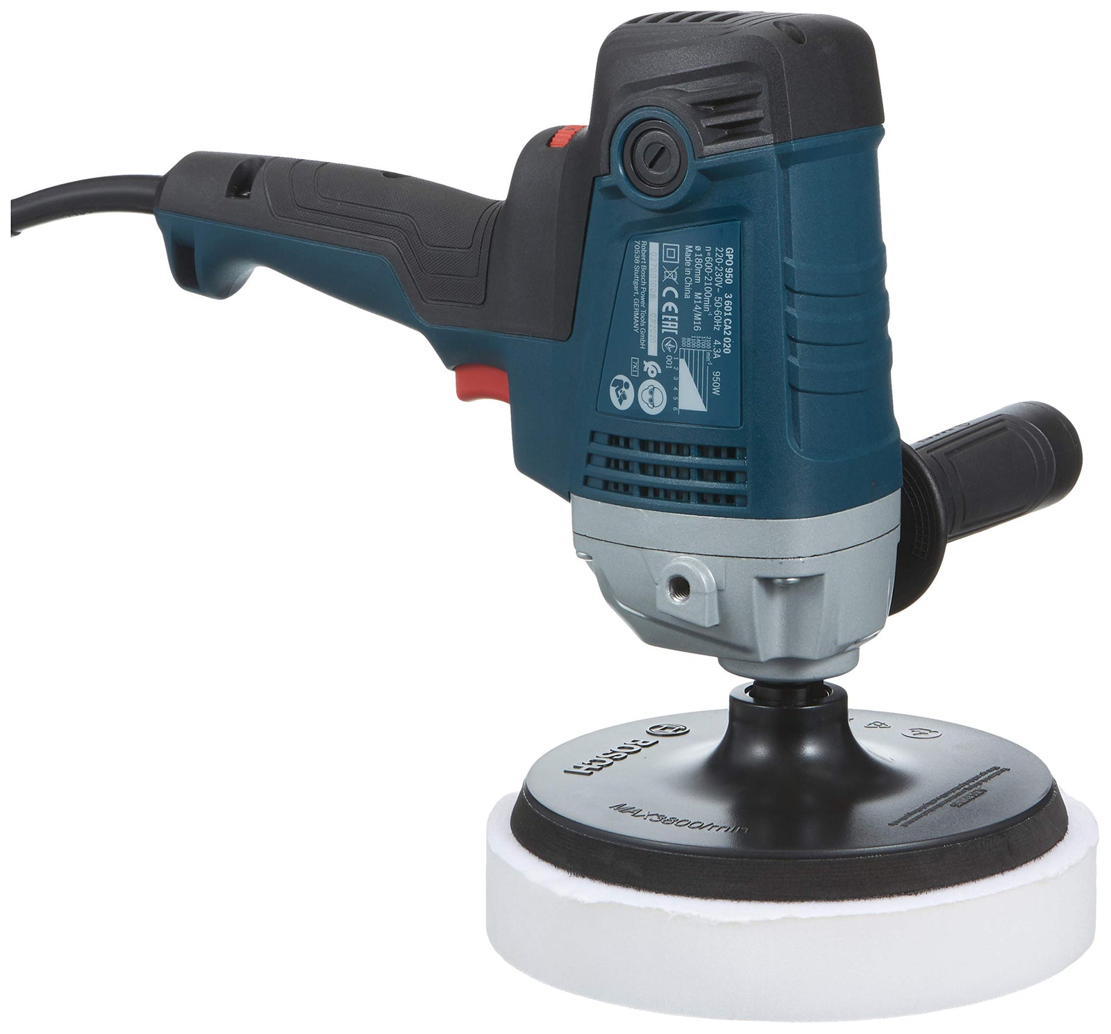 آلة تلميع عمودية من Bosch Professional بقوة 950 وات هي أداة قوية وموثوقة