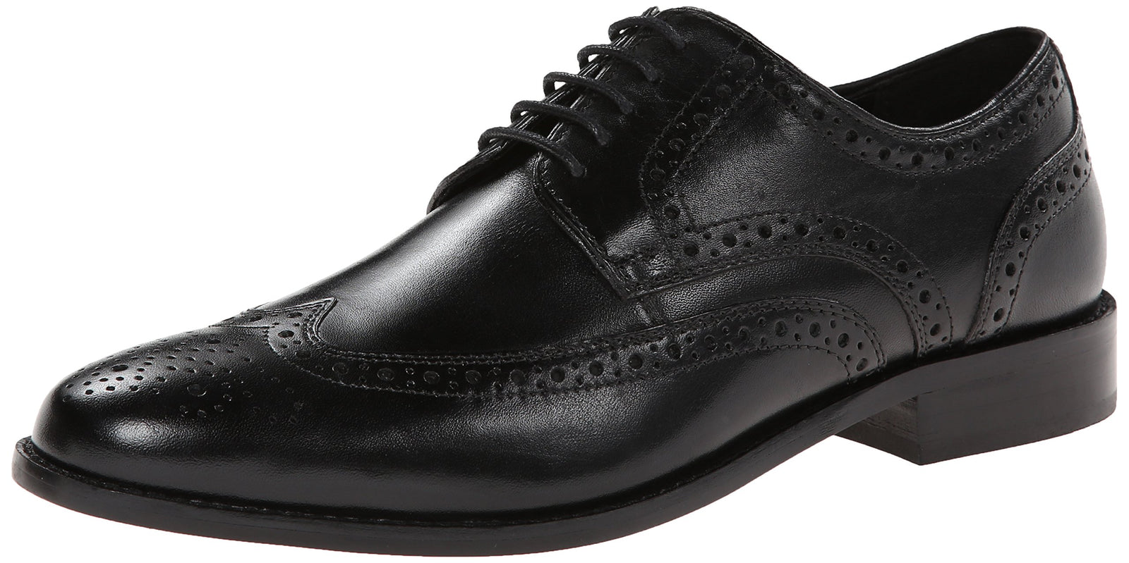 Nunn Bush Men’s Nelson Wing Tip Oxford – Dress Casual Lace-Up Shoes