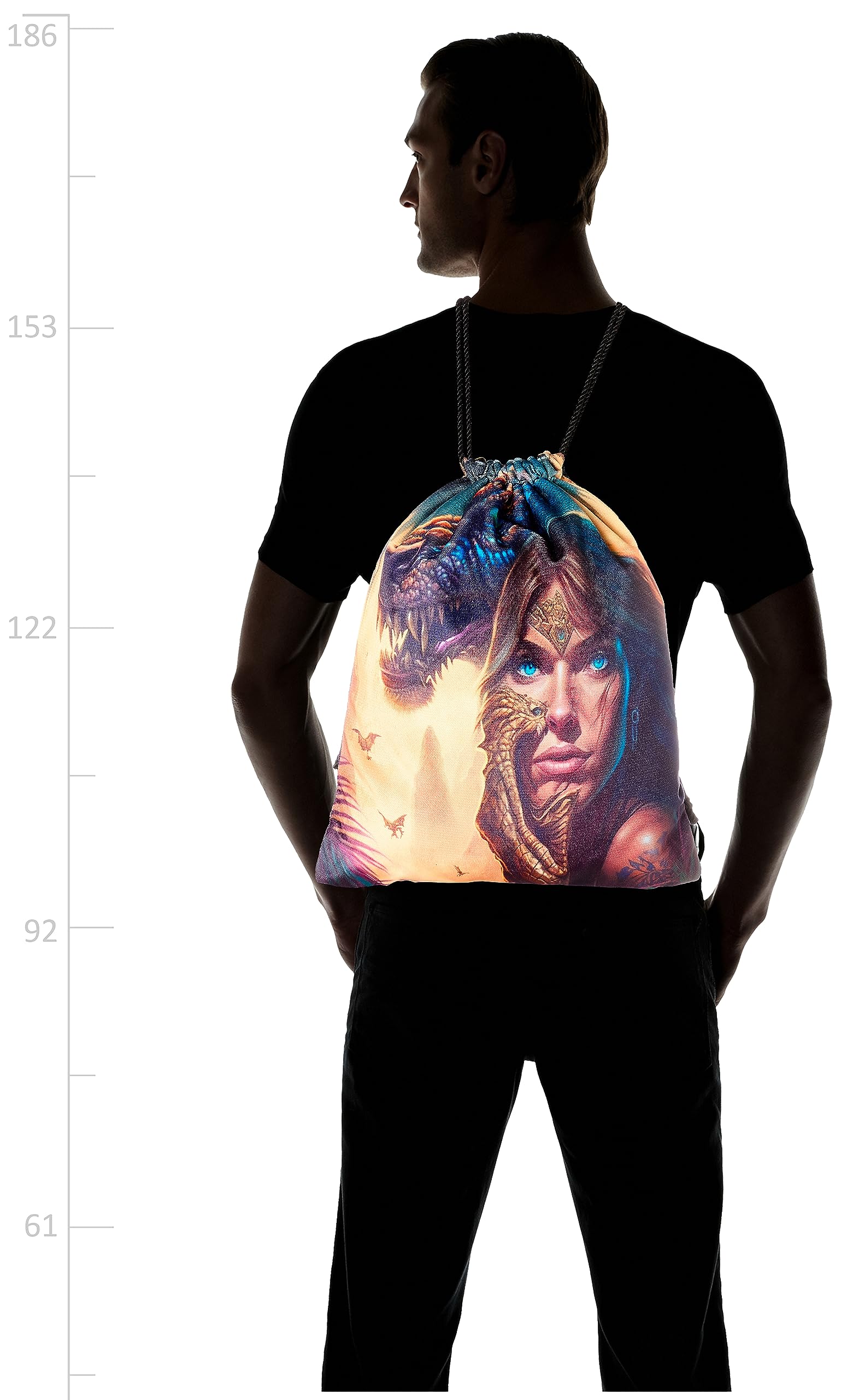 شنطة برباط للاطفال من تات، مقاس L، متعددة الالوان، موديل 566