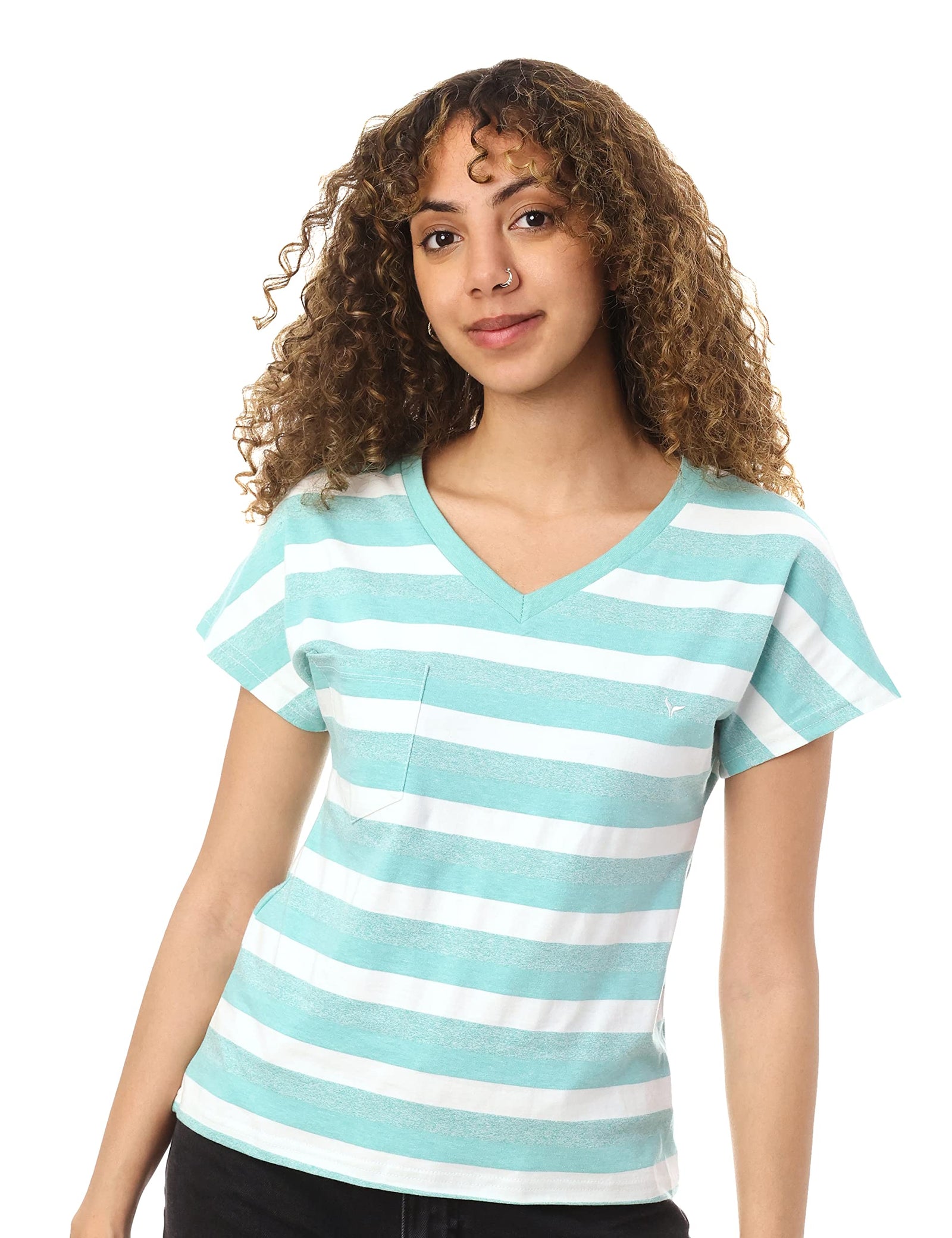 تيشيرت Dockland المخطط للنساء قطعة أساسية في خزانة الملابس تجمع بين الأناقة والراحة