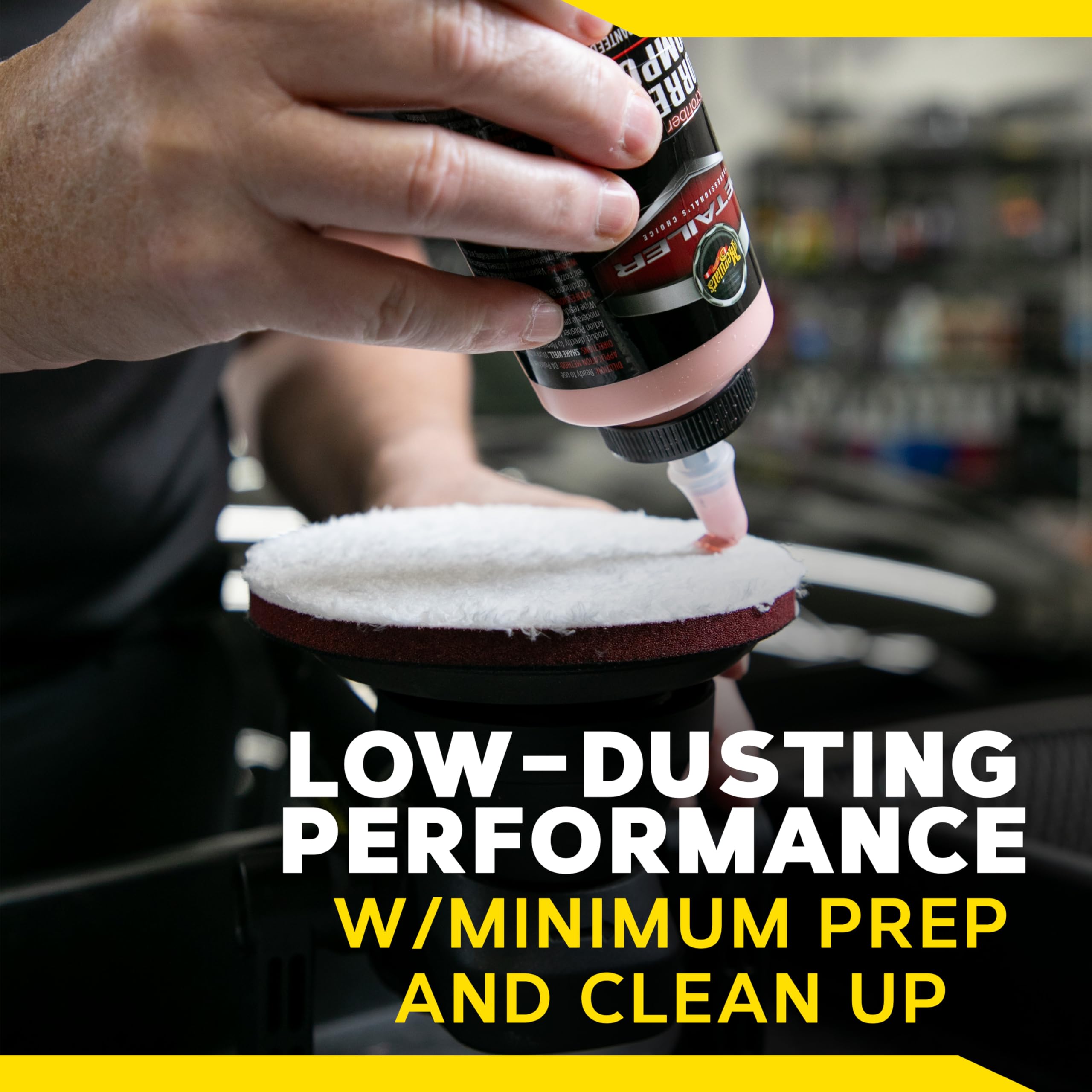 أقراص Meguiar's DA بقطر 6 بوصة من الألياف الدقيقة (طقم من 2) مصممة لتفاصيل السيارات للمحترفين والهواة. متوافقة مع أجهزة التلميع DA، تعمل هذه الأقراص على إزالة الخدوش المتوسطة، الدوامات، وعيوب الطلاء مع استعادة سطح أملس وخالٍ من العيوب.