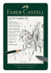 FABER-CASTELL PITT GRAPHITE TIN 11/SET - Safqqa Egypt