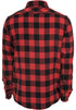 Urban Classics Shirts For Mens Black/red