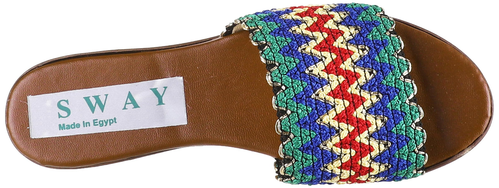 شبشب سواي للنساء. يتميز ببطانة داخلية ناعمة ونعل خارجي مانع للانزلاق يوفر ثباتًا وأمانًا أثناء الحركة في المنزل