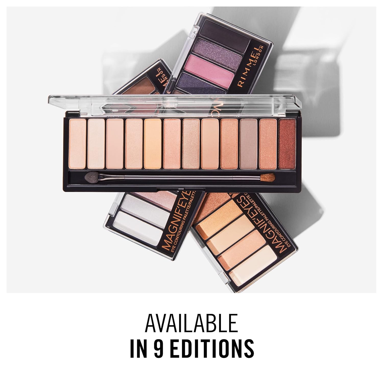 Rimmel 12 Pan Eyeshadow Palette Nude Edition – Natural & Glam Looks – Safqqa Egypt