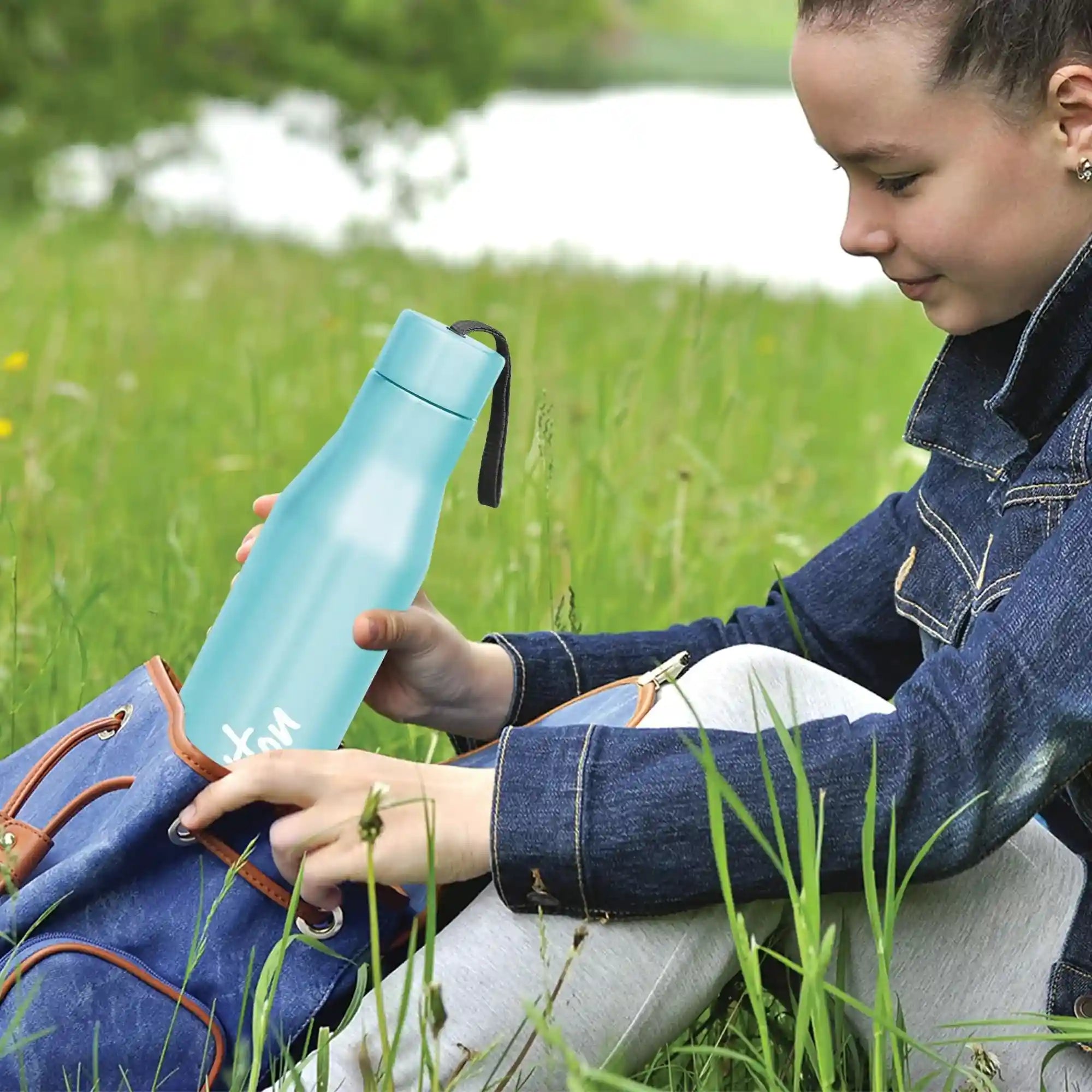 زجاجة مياه MILTON Super 750 – ستانلس ستيل، 650 مل