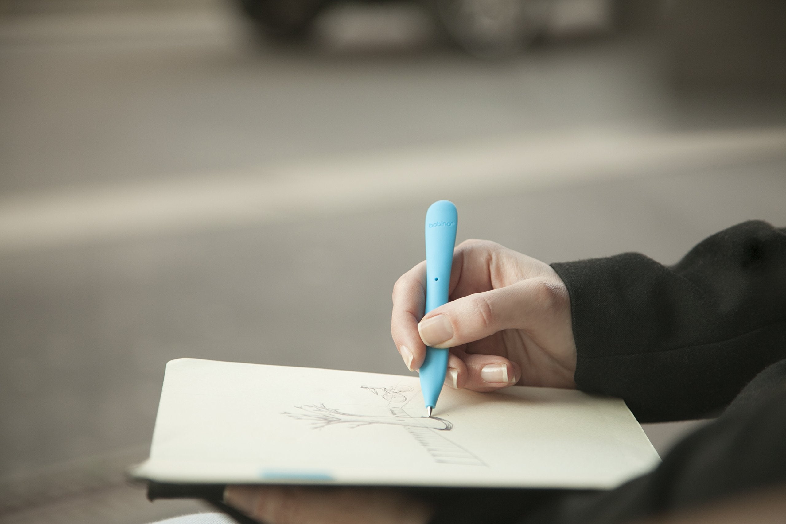 قلم بوبينو سليم نحيف – تصميم عملي أنيق وسهل الحمل – Safqqa Egypt