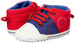 Mix and Max Two-Tone Contrast Stitching High-Top Lace-Up Shoes for Boys - Safqqa