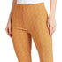 Splash Patterned High-Waist Slim-Fit Pants for Women - Yellow and Off White - Safqqa Egypt