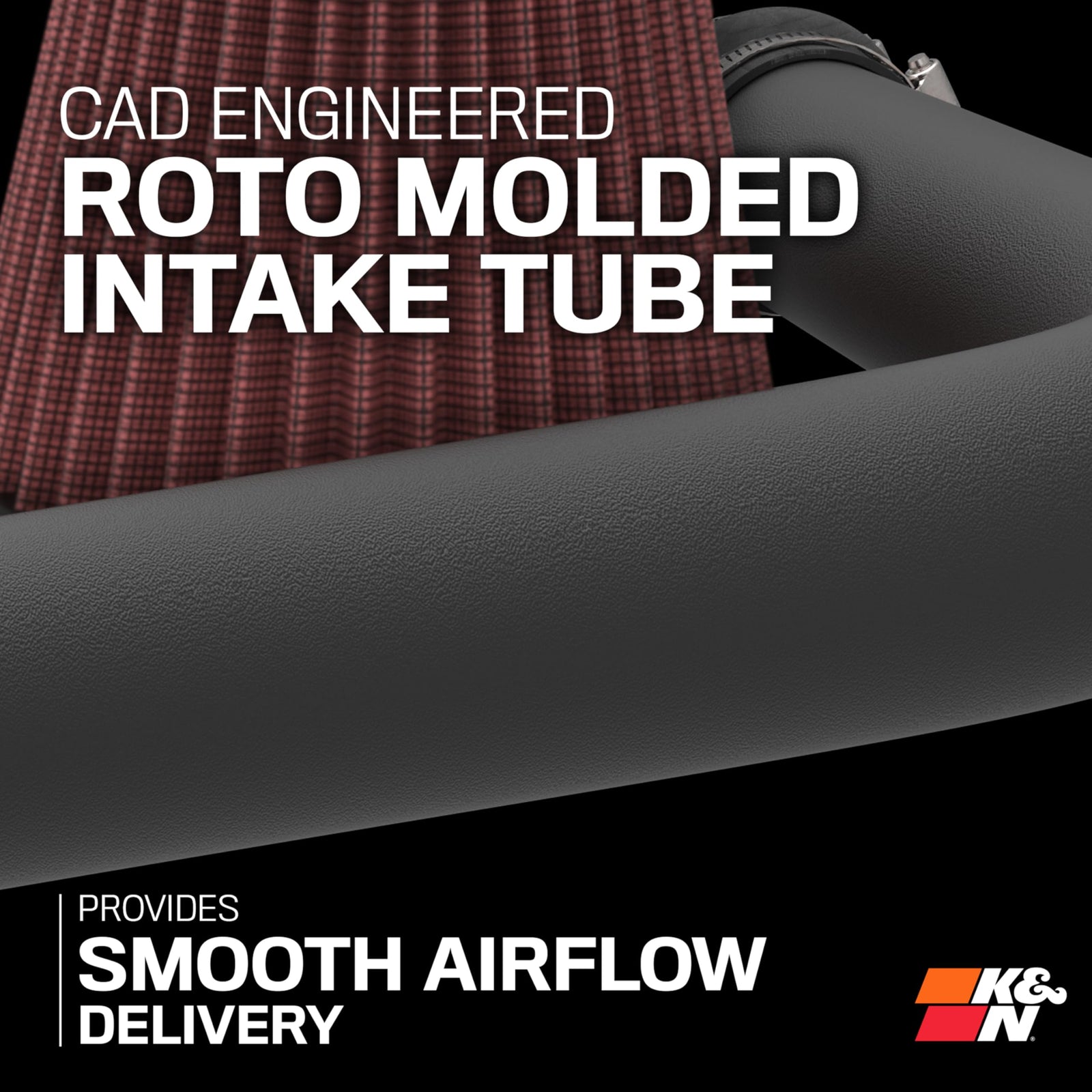 K&N Cold Air Intake System: High-Flow Air Filter, Increase Performance & Towing: Compatible with 2005-2011 TOYOTA: Tacoma, 63-9025